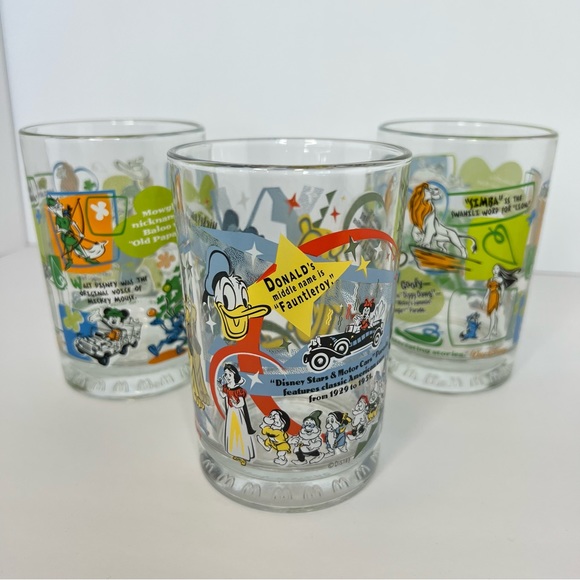 Vintage Disney 100 Years of Magic McDonalds Glasses - Picture 4 of 6